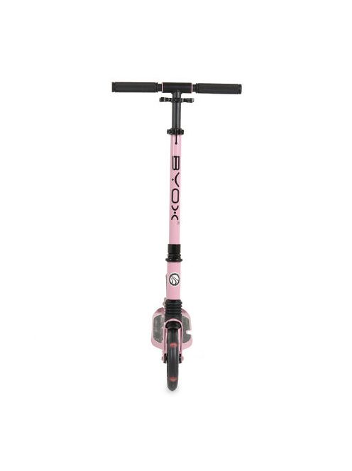 URBAN JUNIOR roller 80 kg-ig, világító kerekekkel, összecsukható PINK