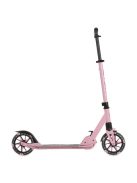 URBAN JUNIOR roller 80 kg-ig, világító kerekekkel, összecsukható PINK