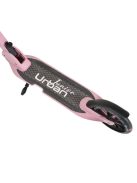 URBAN JUNIOR roller 80 kg-ig, világító kerekekkel, összecsukható PINK