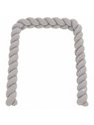 BOUCLE DREAM fonott fejvédő buklé 235x10cm SZÜRKE
