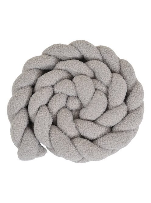 BOUCLE DREAM fonott fejvédő buklé 235x10cm SZÜRKE