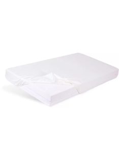 Lepedő kiságyba gumis szegéllyel 60x120-70x140cm FEHÉR