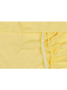  Lepedő kiságyba  gumis szegéllyel 60x120-70x140cm P SÁRGA  