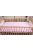 Lepedő kiságyba gumis szegéllyel 60x120-70x140cm RÓZSA