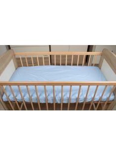 Lepedő kiságyba  gumis szegéllyel 60x120-70x140cm V KÉK 