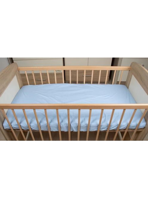 Lepedő kiságyba  gumis szegéllyel 60x120-70x140cm V KÉK 