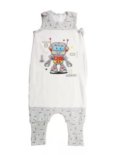   Ujjatlan tipegő hálózsák 2 TOG 68-80 méret SZÜRKE/ROBOT