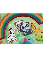 MONI 2IN1 balance puzzle ÁLLATOS 112526
