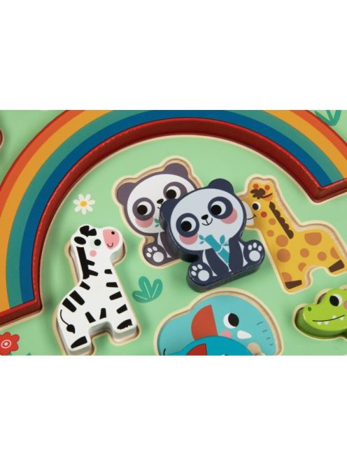 MONI 2IN1 balance puzzle ÁLLATOS 112526
