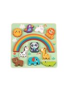 MONI 2IN1 balance puzzle ÁLLATOS 112526