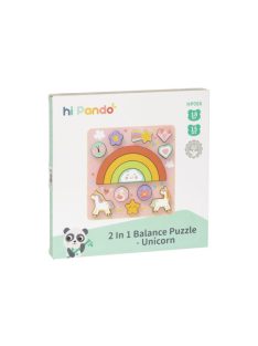 MONI 2IN1 balance puzzle Unikornis 112525