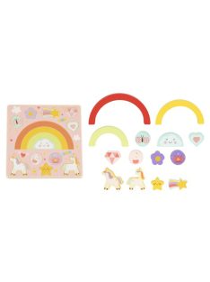 MONI 2IN1 balance puzzle Unikornis 112525