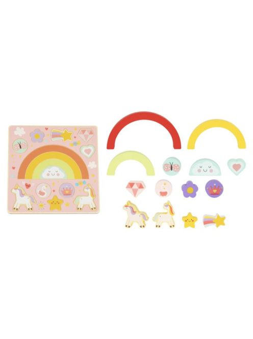 MONI 2IN1 balance puzzle Unikornis 112525