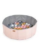 LABDAMEDENCE összecsukható 80cm +90db 7cms labda PINK