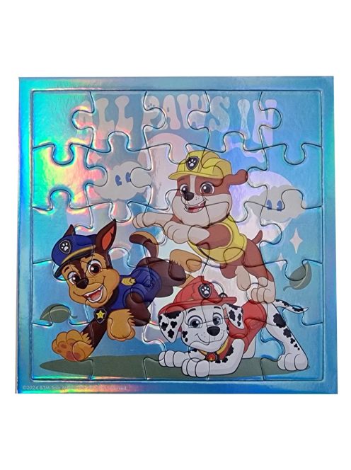 Mancs Őrjárat All in 25 db-os hologrammos puzzle meghívóval (8720029087777)