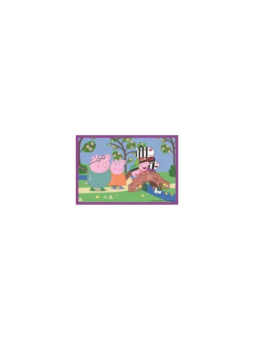 Clementoni Peppa malac Duck Pond mesekocka 6 db-os  (8005125406593)