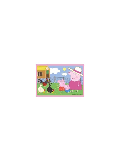 Clementoni Peppa malac Duck Pond mesekocka 6 db-os  (8005125406593)