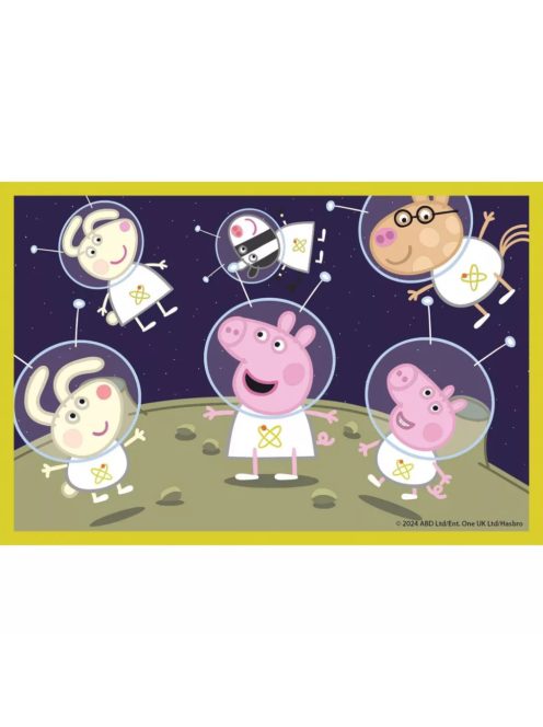 Clementoni Peppa malac Duck Pond mesekocka 6 db-os  (8005125406593)