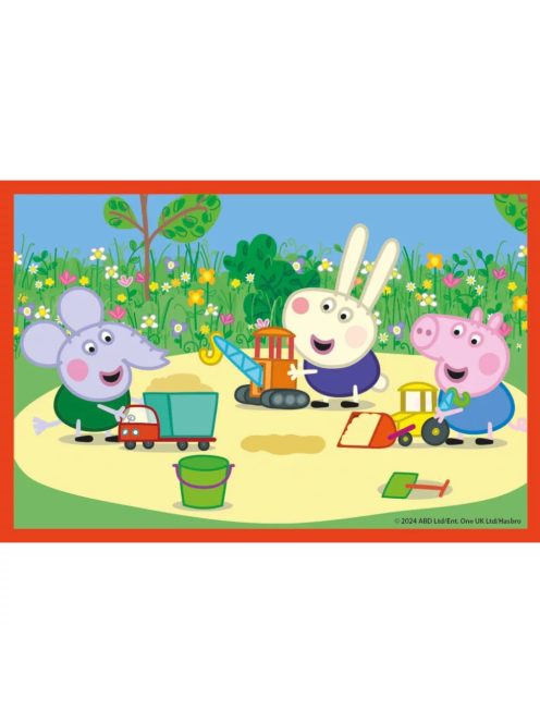 Clementoni Peppa malac Duck Pond mesekocka 6 db-os  (8005125406593)