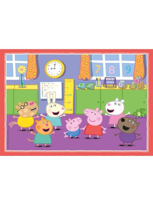 Clementoni Peppa malac Picnic and School 4 az 1-ben puzzle 3+ (8005125215164)