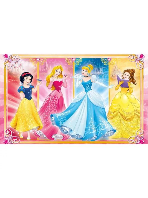Clementoni Disney Hercegnők Doers 2x60 db-os puzzle 4+ (8005125071333)