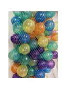 Pilsan 100 db-os 6 cm-es csillogós labda GLITTERES