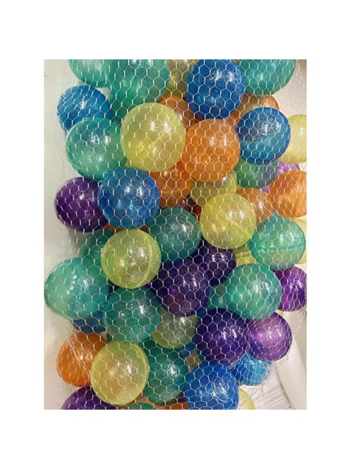 Pilsan 100 db-os 6 cm-es csillogós labda GLITTERES