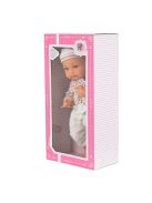 BABA 36cm csíkos szett cumival RÓZSA 