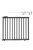 Badabulle ajtórács Deco Pop fa 63-106 cm fekete B025227
