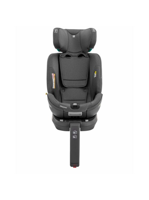 Kikkaboo gyerekülés i-Conic i-Size Isofix 40-150 cm sötétszürke