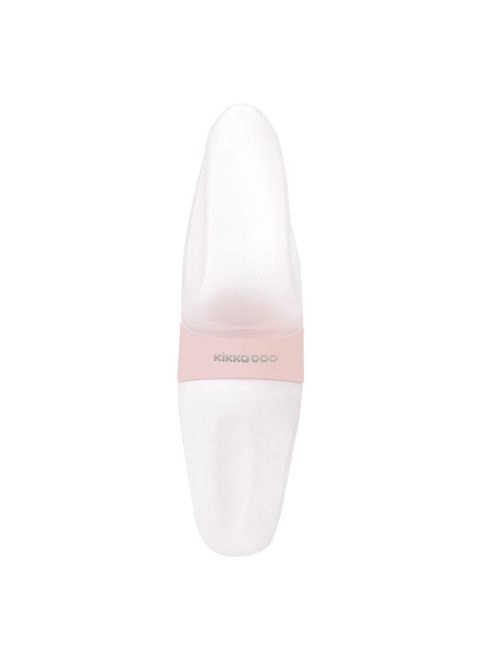 Kikkaboo babaetetõ  szilikonos kanállal  90 ml  comet pink