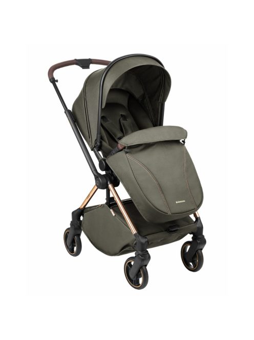 Kikkaboo babakocsi 2in1 átfordítható tolókarral Lanah army green