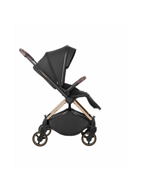 Kikkaboo babakocsi 2in1 átfordítható tolókarral Lanah fekete