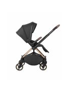 Kikkaboo babakocsi 2in1 átfordítható tolókarral Lanah fekete