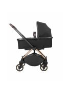Kikkaboo babakocsi 2in1 átfordítható tolókarral Lanah fekete