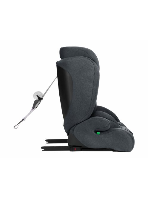 Kikkaboo gyerekülés i-Cross Top tether i-Size Isofix 76-150 cm sötétszürke
