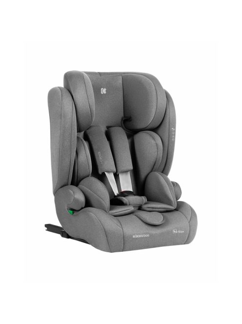 Kikkaboo gyerekülés i-Cross Top tether i-Size Isofix 76-150 cm világosszürke