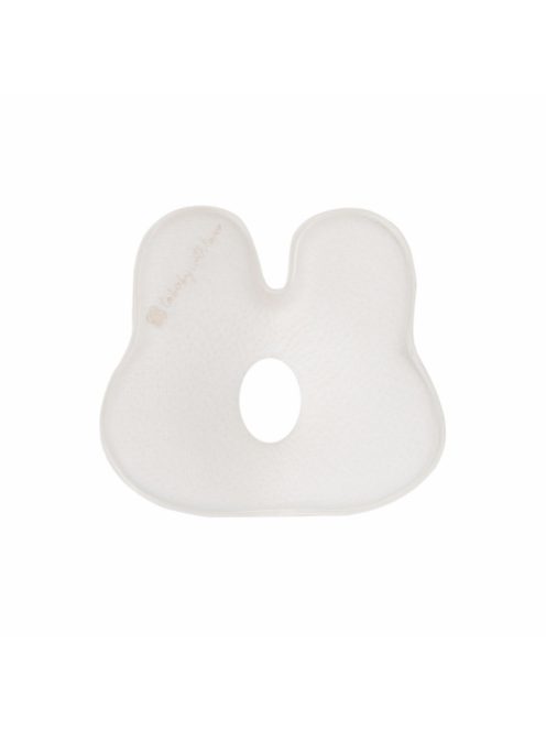 Kikkaboo párna - laposfejûség elleni memóriahabos ergonomikus Airknit  nyuszi fehér