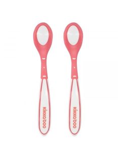 Kikkaboo Boo etetõkanál hõérzékelõs szilikon 2db pink