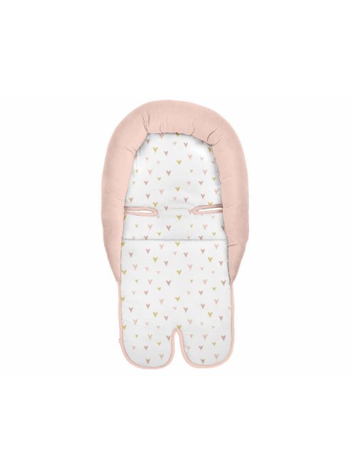 Kikkaboo fejszûkítõ autósülésbe memóriahabos pink szívek