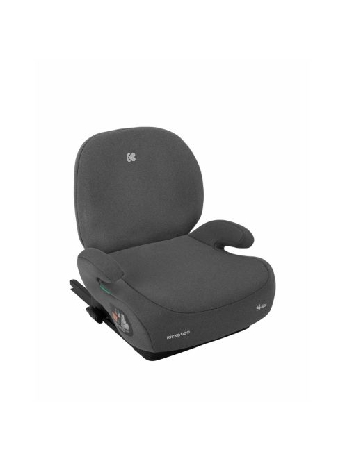 Kikkaboo ülésmagasító háttámlával i-Boost i-Size Isofix 125-150 cm sötétszürke