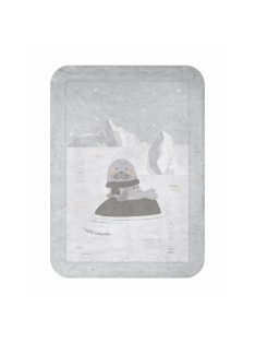 Kikkaboo takaró polár 110x140cm  fóka