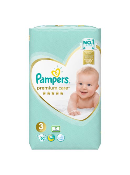 Pampers Premium Care 3 pelenka 6-10kg 60db