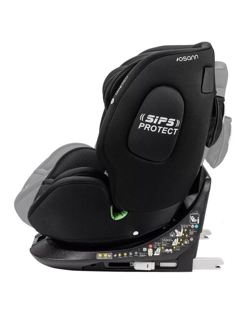 Osann gyerekülés One360 i-Size Isofix 40-150 cm fekete
