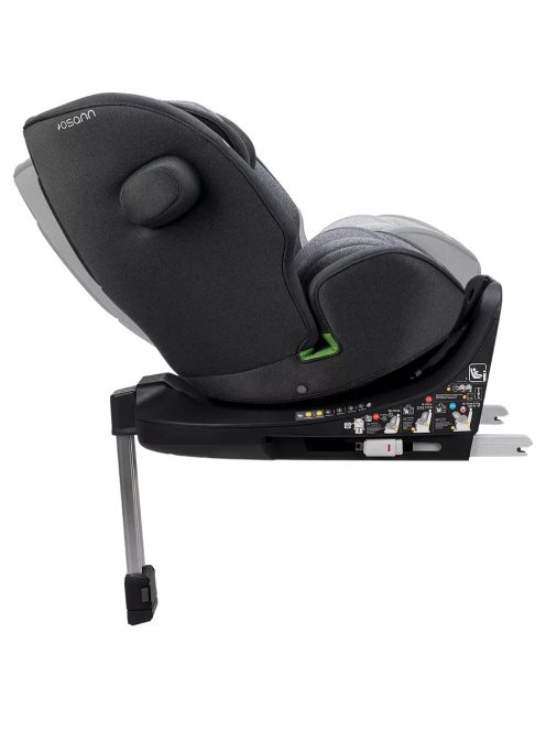 Osann gyerekülés One360SL i-Size Isofix kitámasztó láb 40-150 cm szürke