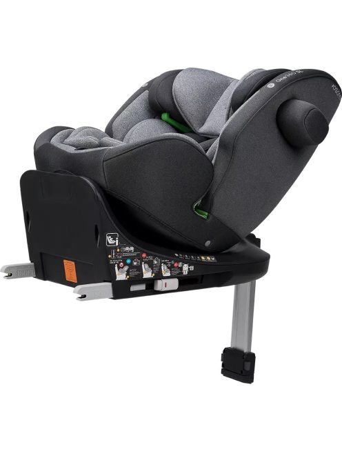 Osann gyerekülés One360SL i-Size Isofix kitámasztó láb 40-150 cm szürke