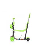 Chipolino Kiddy Evo roller tolókarral - Green Graffiti