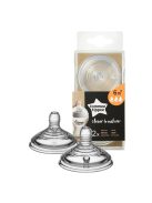 Tommee Tippee cumisüveg cumi CTN 2 db gyors folyású