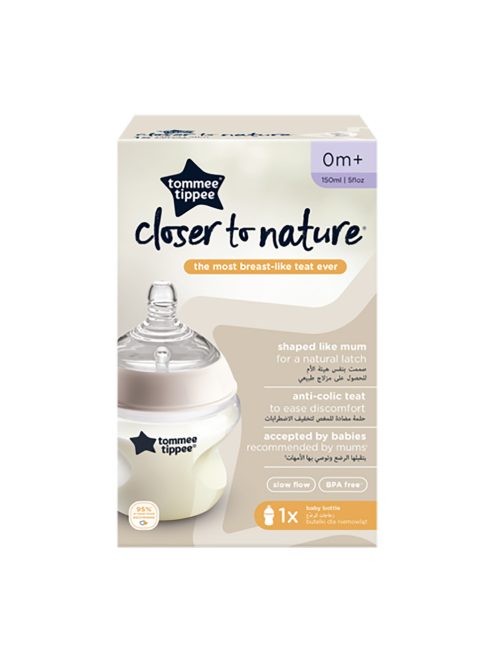 Tommee Tippee cumisüveg CTN 150 ml átlátszó