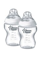 Tommee Tippee cumisüveg CTN duo 260 ml átlátszó